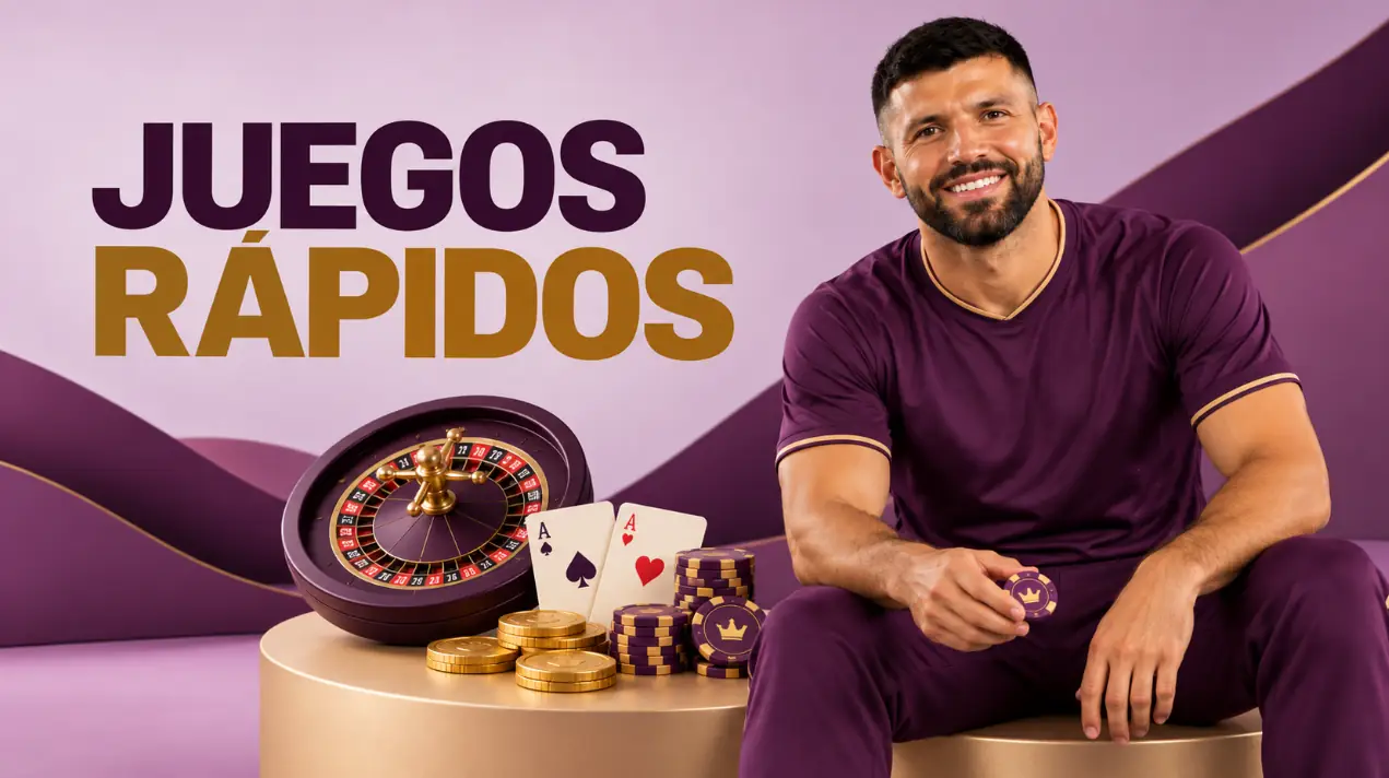 Casino Online de Kun Agüero con Juegos Rápidos